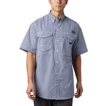 Columbia Muške Košulje - PFG Super Bonehead Classic Short Sleeve Tamno Sive | WISV-94826